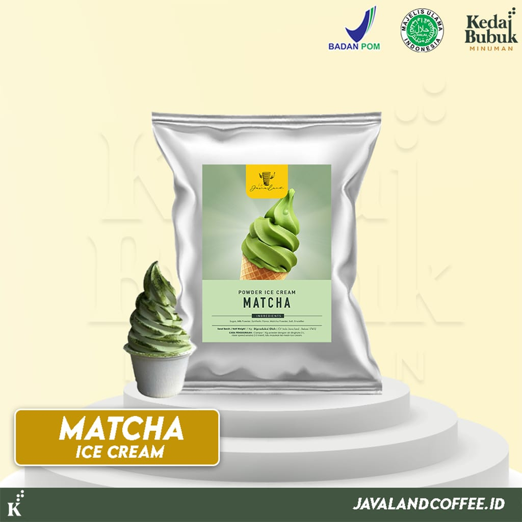 Jual Javaland Bubuk Ice Cream / Es Krim Rasa Matcha / Green Tea 1Kg ...
