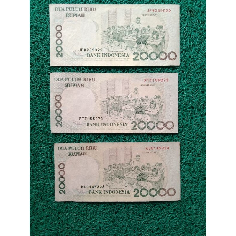 Jual Uangkunoindonesiapecahan20000kihajardewantaratahun1998