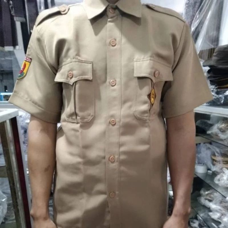 Jual SERAGAM PRAMUKA PEMBINA PRIA. SERAGAM PRAMUKA GURU PRIA | Shopee ...