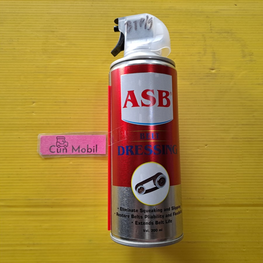 Jual Belt Dressing untuk Fan belt dan ribt belt Merk ASB isi 300 ml ...