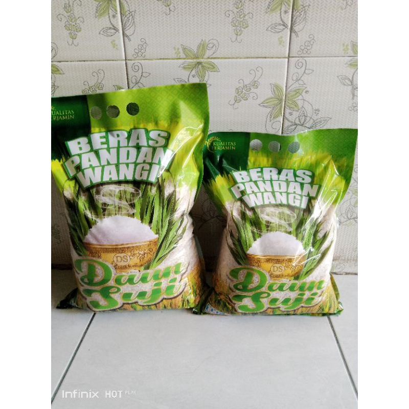 Jual Beras Pandan Wangi Daun Suji Kg Shopee Indonesia