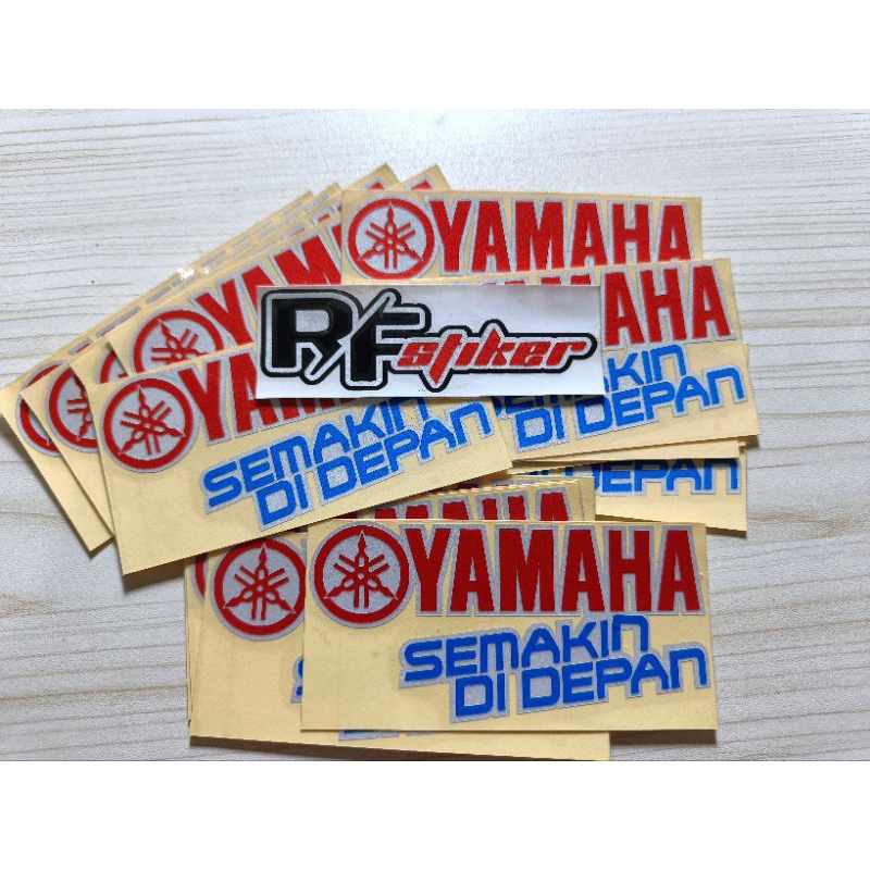Jual Stiker sticker Yamaha semakin di depan stiker cutting | Shopee ...