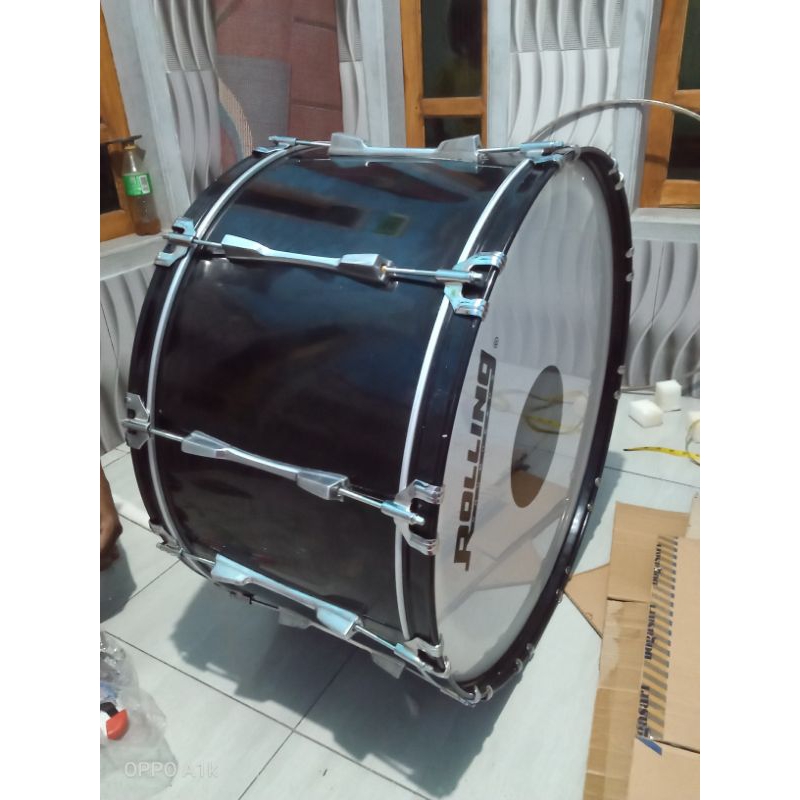 Jual bass drum band suporter ukuran 24 inch Shopee Indonesia