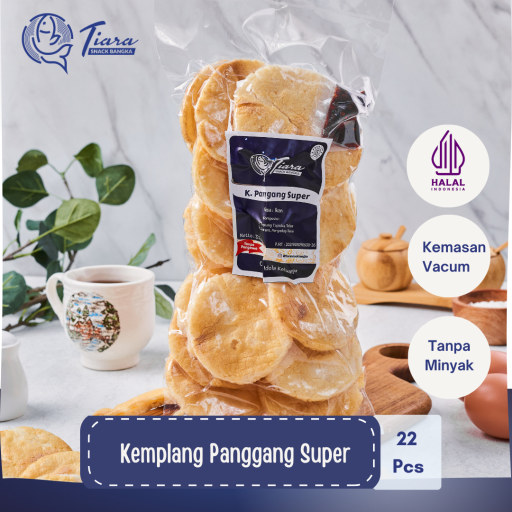 Jual Kemplang Kerupuk Panggang Super Ikan Tenggiri Besar Asli Bangka By Tiara Snack Bangka