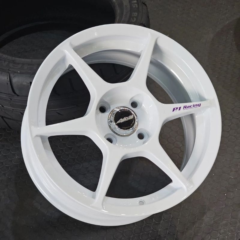 Jual velg mobil racing ring 15 P1 RACING R15 brio jazz city freed vios ...