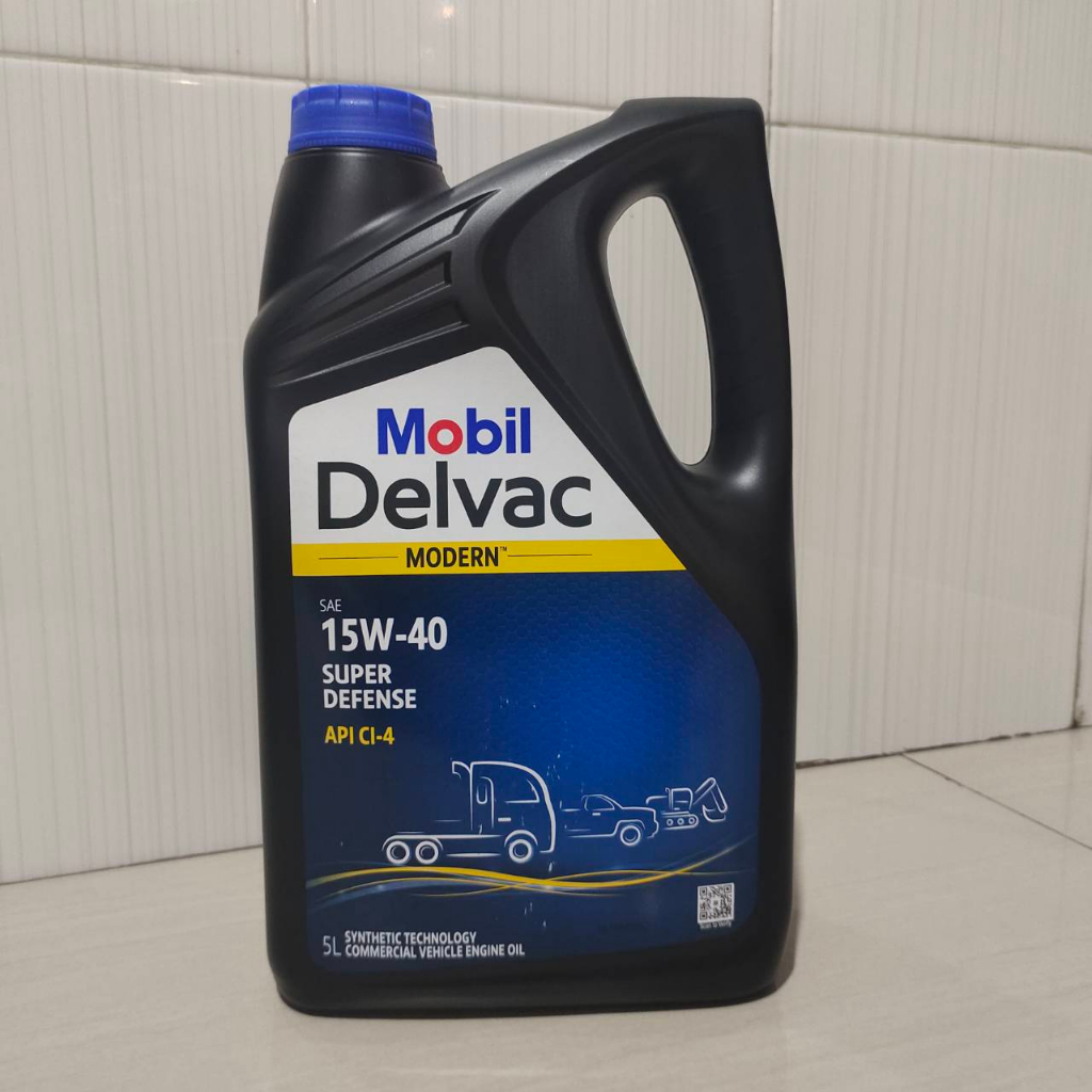 Jual Mobil Delvac 15W - 40 SUPER DEFENSE API CI-4 5L (Oli Mobil ...