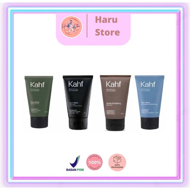 Jual KAHF FACE WASH 100ml Shopee Indonesia