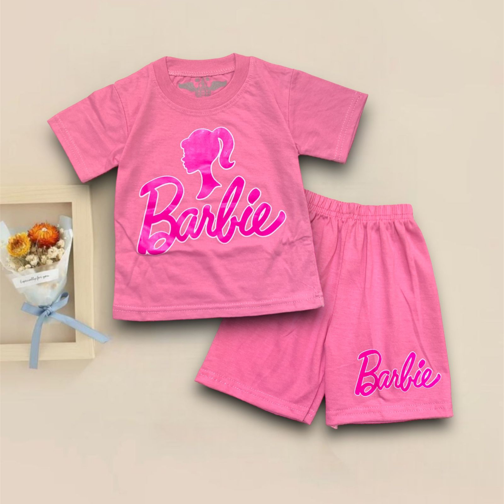 Jual Baju Barbie Lengan Pendek Untuk Anak Usia 3 Bulan Sampai 7 Tahun ...