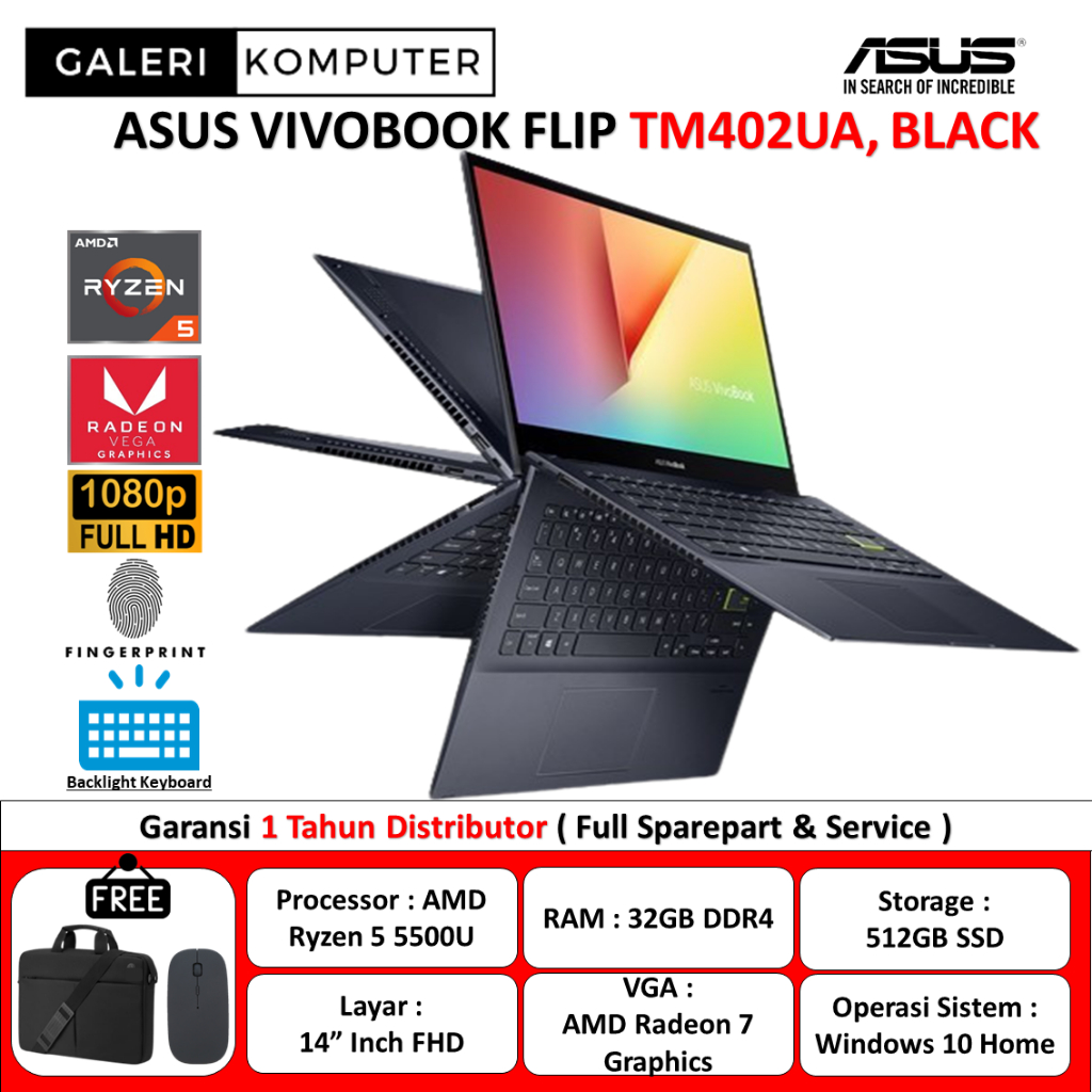ASUS presenta el VivoBook Flip 14 (TM420) con hasta un Ryzen 7 4700U