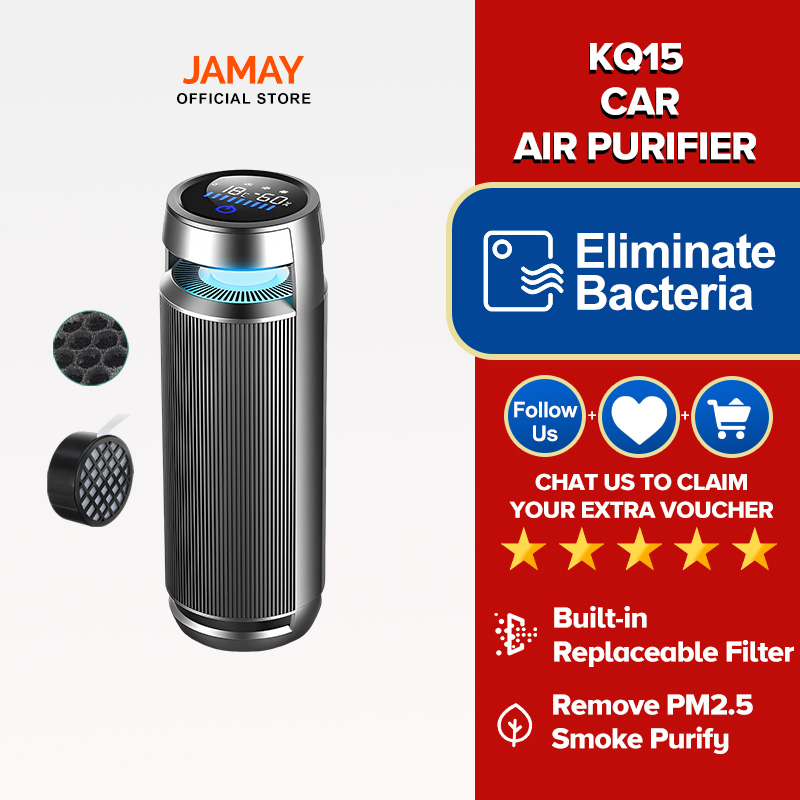 Jual JAMAY air purifier KQ15 HEPA filter negative ion generator