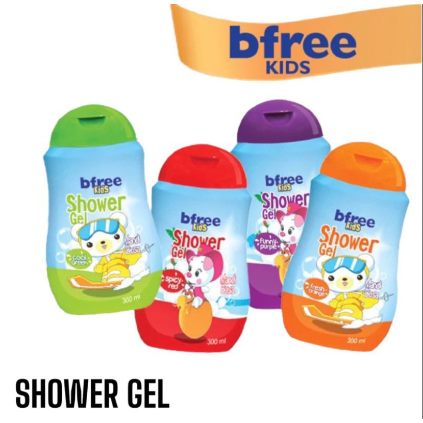 Jual BFREE KIDS SHOWER GEL 300ML/ PERAWATAN ANAK | Shopee Indonesia