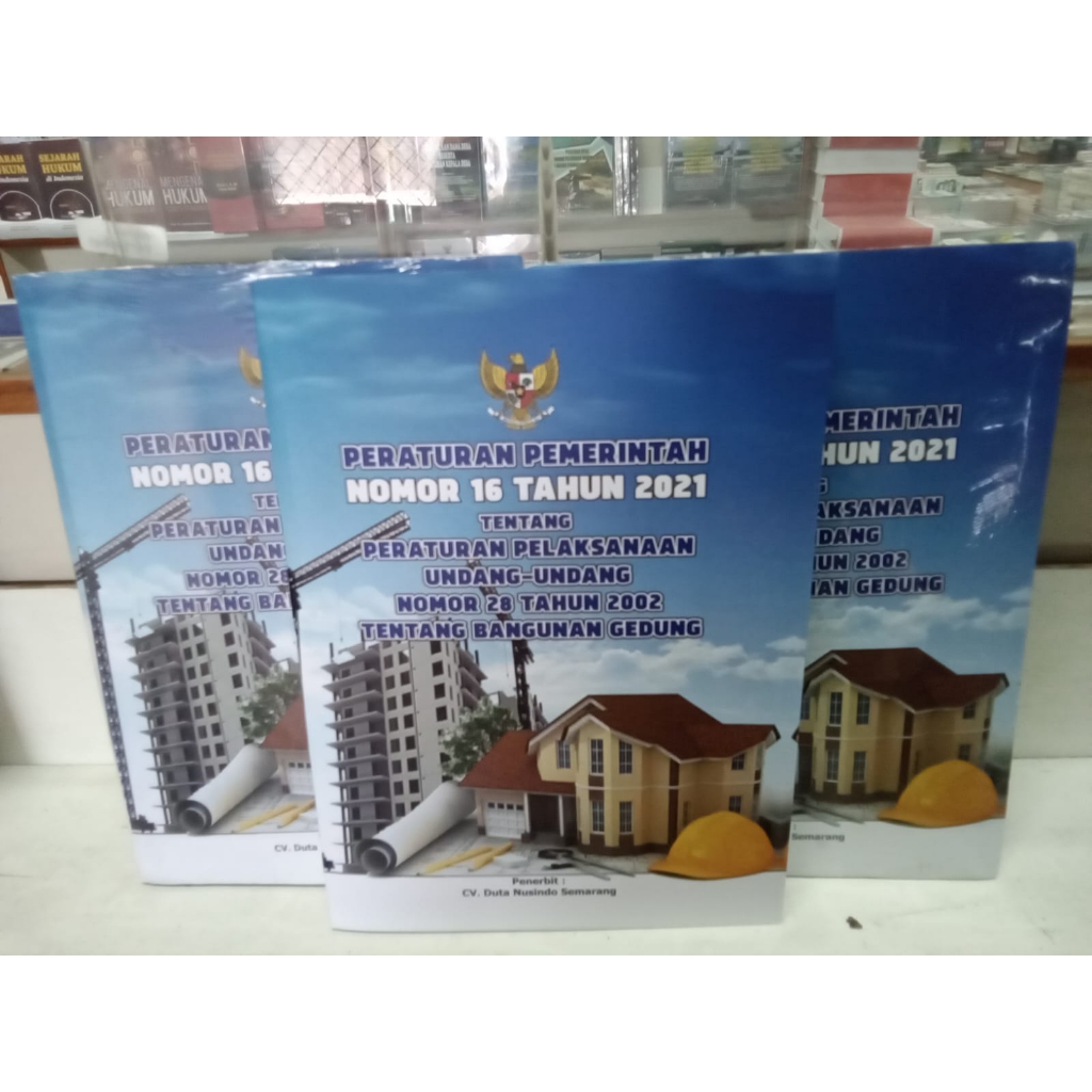 Jual Buku Bangunan Gedung Peraturan Pemerintah Nomor Tahun Tentang Peraturan Pelaksanaan