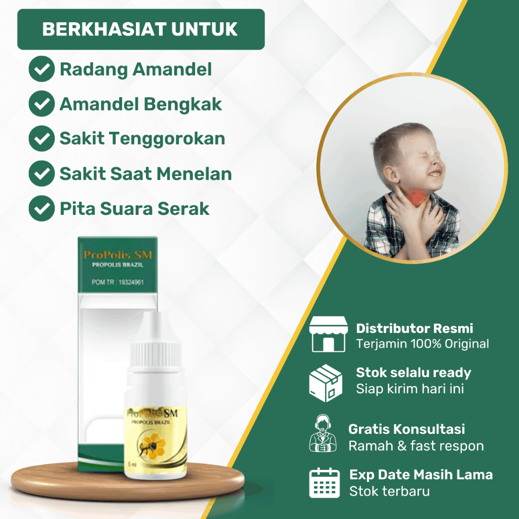 Jual Obat Radang Amandel Bengkak, Sakit Tenggorokan Saat Menelan, Pita ...