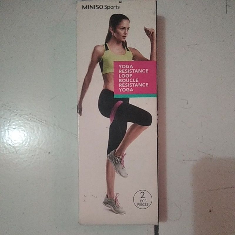 Jual Miniso Sport Yoga Resistance Loop Boucle 2 pcs | Shopee Indonesia