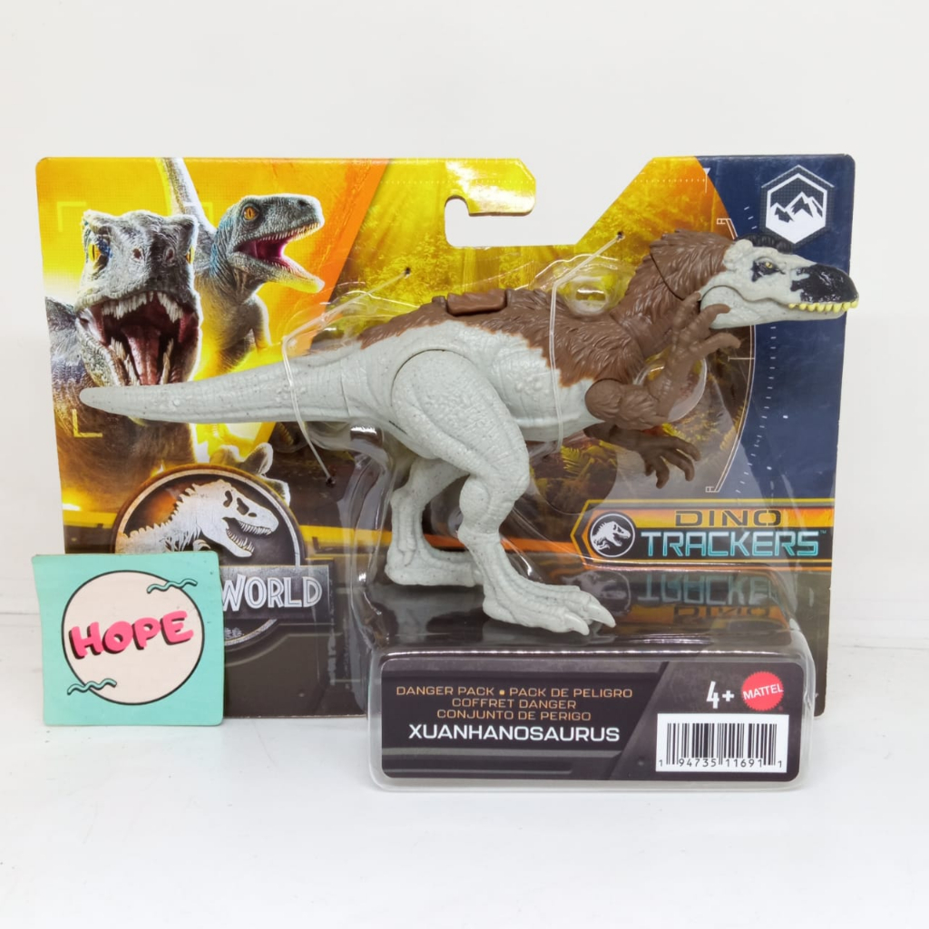 Jual Jurassic World Dino Trackers Danger Pack Xuanhanosaurus Original Mattel Shopee Indonesia 6330