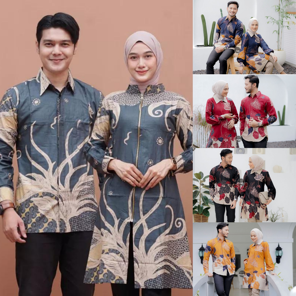 Jual Batik Couple (MC Batik) - Batik Couple Modern Pria Wanita Busui ...