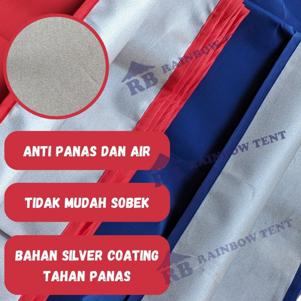 Jual Atap Anti Panas Ukuran 3x6 Polyester D420 | Shopee Indonesia