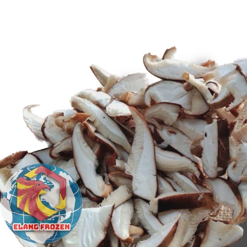 Jual Shiitake Mushroom Slice Premium Grade A | Jamur Shitake 1kg