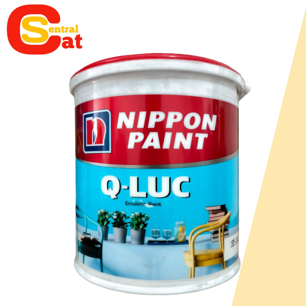 Jual CAT TEMBOK QLUC 4.5 KG NIPPON PAINT 1505 WHITE Shopee Indonesia