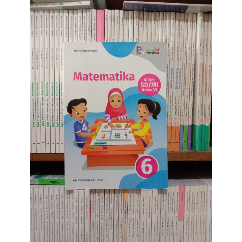 Jual BUKU MATEMATIKA SD/MI KELAS 6 KURIKULUM MERDEKA | Shopee Indonesia