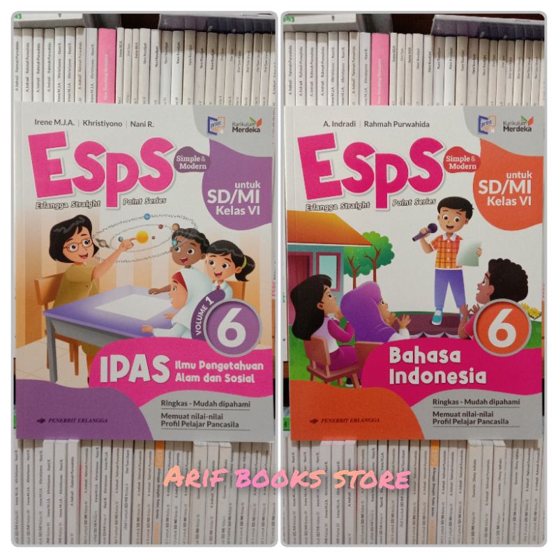 Jual BUKU ESPS KELAS 6 SD/MI KURIKULUM MERDEKA. ERLANGGA | Shopee Indonesia