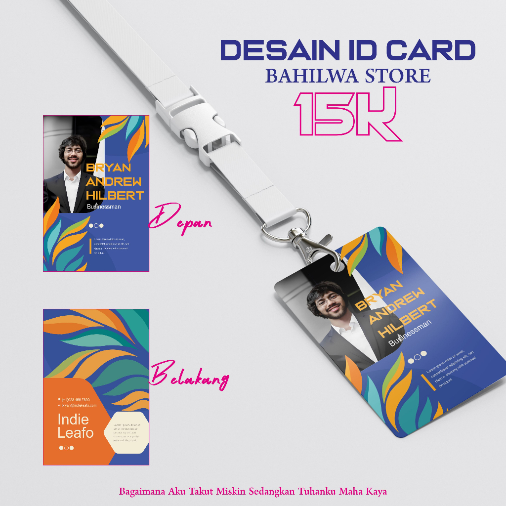 Jual Desain Id Card Kekinian Shopee Indonesia 1838