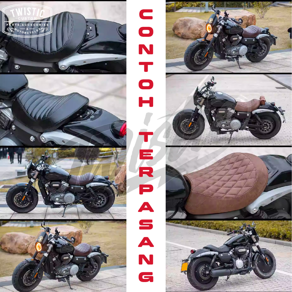Jual Jok Single Seat + Bracket Rak Motor Keeway Benda V252C V 252 C ...
