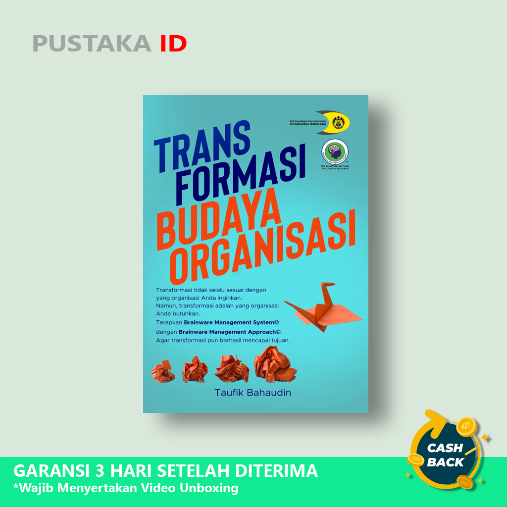 Jual Buku Transformasi Budaya Organisasi - Original | Shopee Indonesia