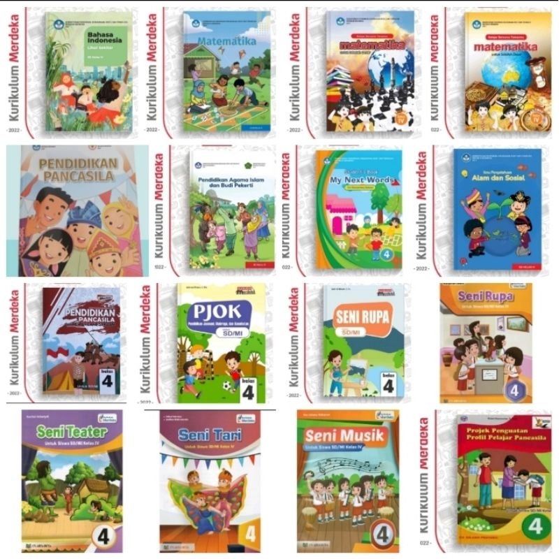 Jual Ori Harga Satuan Buku Teks Siswa Kemendikbud Kurikulum Merdeka Untuk Sd Mi Kelas Edisi