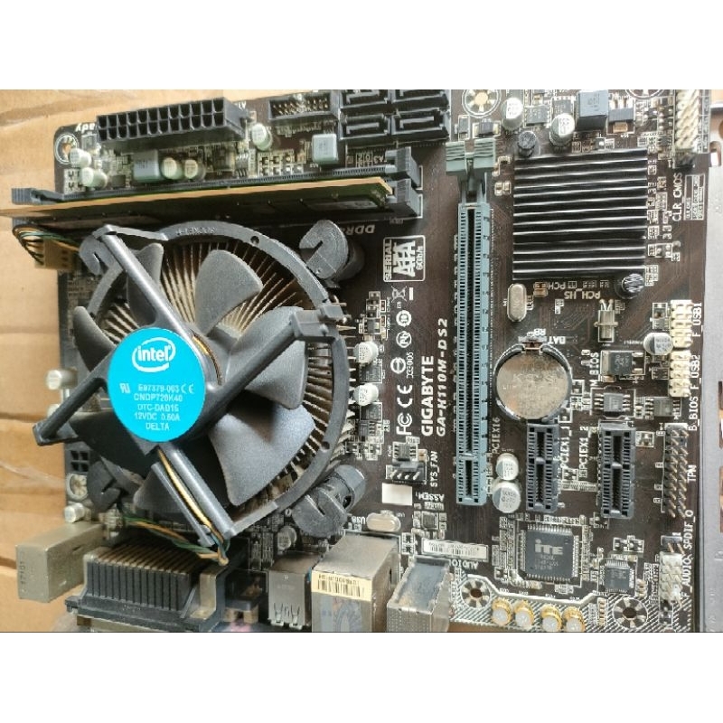 Jual Motherboard Plus Proc Gigabyte H110 Shopee Indonesia