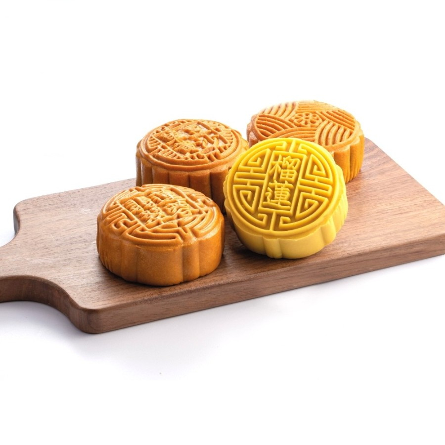 Jual Mooncake PREMIUM Less Sweet Gojin Mixed Nut Wuren LESS SUGAR Kue