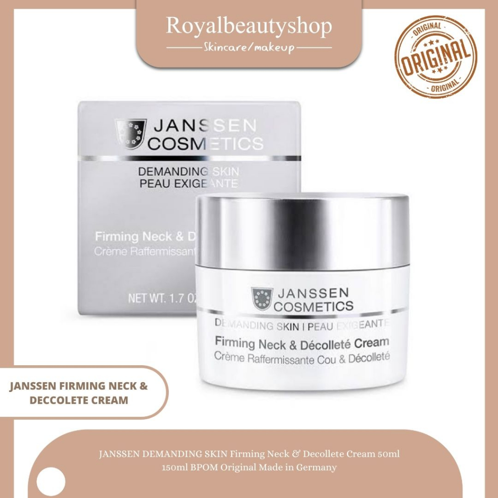 Jual Janssen firming & neck decollete cream Shopee Indonesia