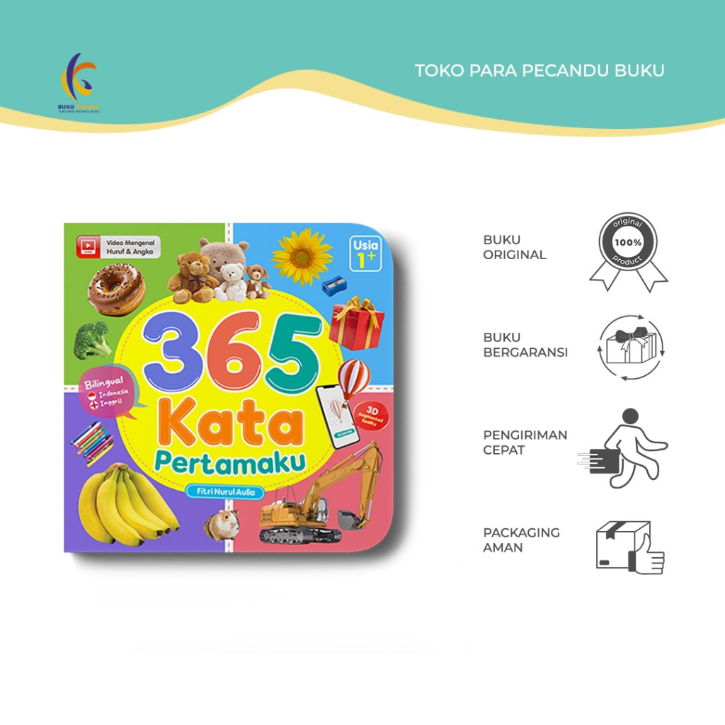 Jual buku referensi buku anak 365 kata pertamaku fitri nurul aulia