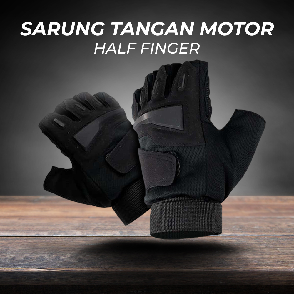 Jual Sarung Tangan Motor Tactical Half Finger L Shopee Indonesia