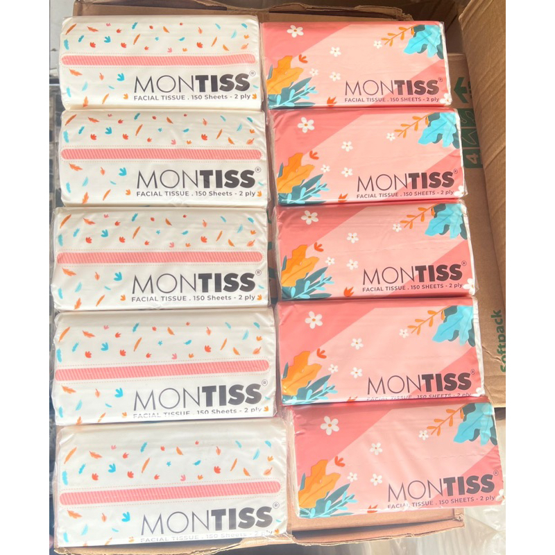 Jual Tissue Montis 150 Sheet Paket 10 Pcs Shopee Indonesia