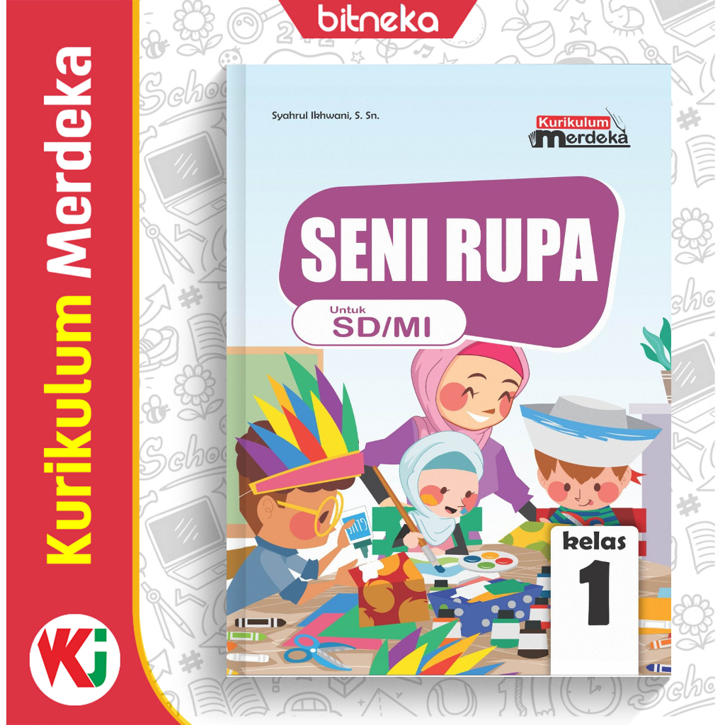 Jual Buku Siswa Seni Rupa SD/MI Kelas 1 Kurikulum Merdeka Kurmer ...