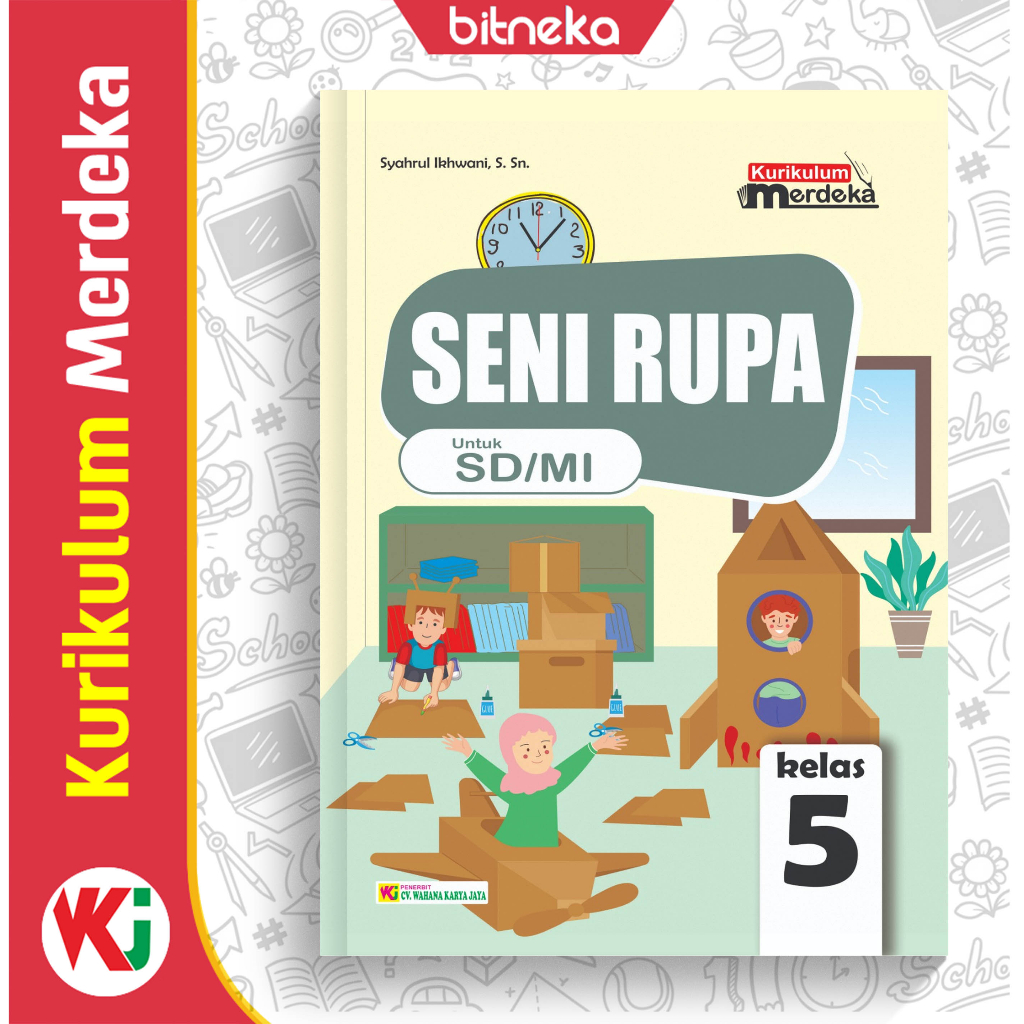 Jual Buku Siswa Seni Rupa SD/MI Kelas 5 Kurikulum Merdeka Kurmer ...