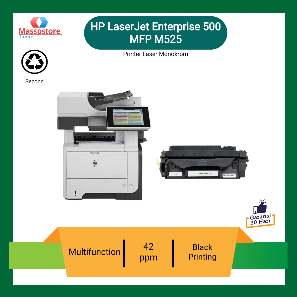 Jual Printer Hp Laserjet 500 Mfp M525 Printer Mesin Foto Copy Multifunction Shopee Indonesia