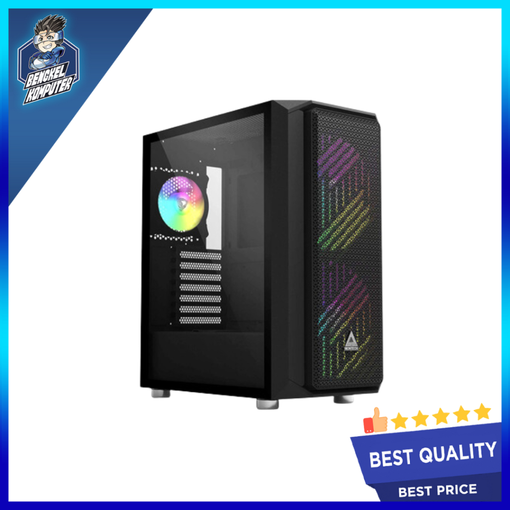 Jual CASING PC MONTECH AIR X ARGB BLACK AND WHITE | Shopee Indonesia