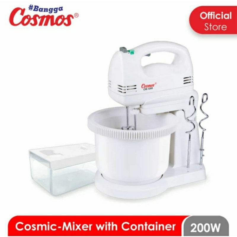 Jual Stand Mixer Cosmic Cm Cosmos Mixer With Container Shopee