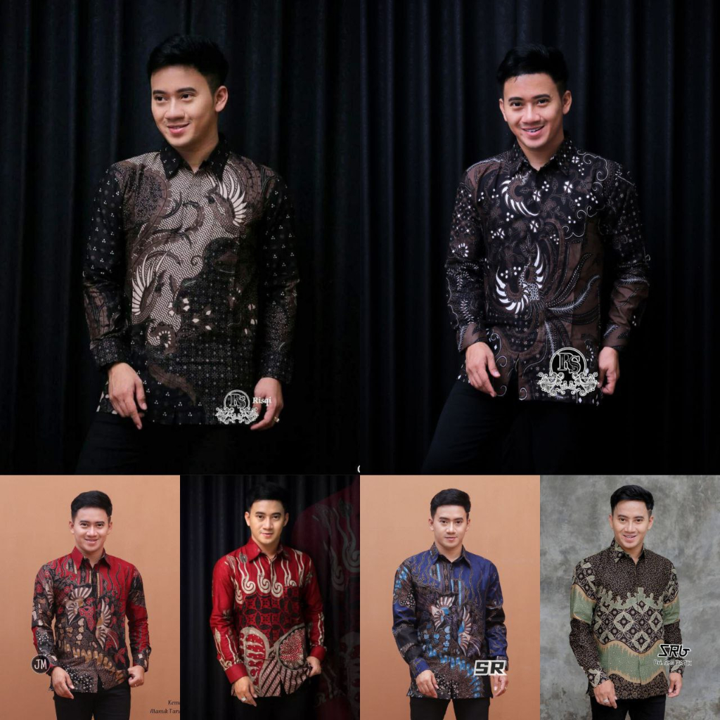 Jual KEMEJA BATIK PRIA LENGAN PANJANG | Shopee Indonesia