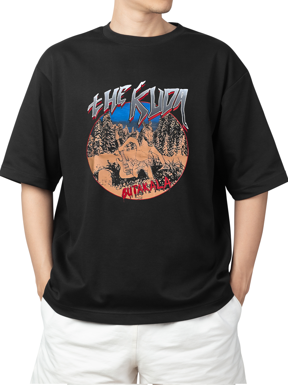 Jual Rocknroll T-shirt Band The Kuda - Butakala | Shopee Indonesia