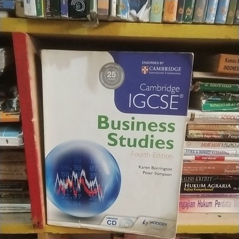 Jual Buku Cambridge IGCSE Business Studies Fourth Edition | Shopee ...