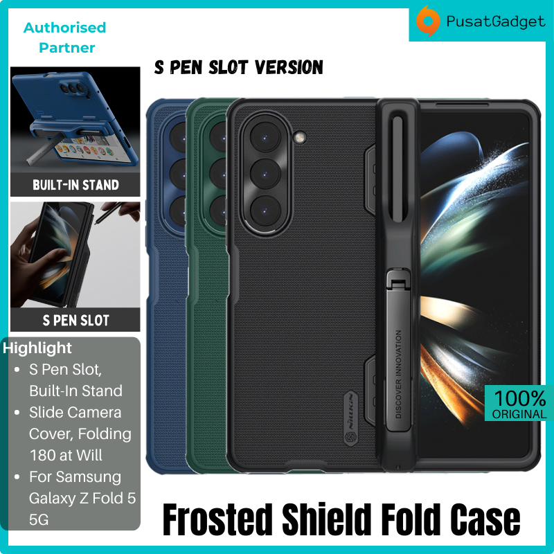 Jual Case Samsung Galaxy Z Fold 5 5G NILLKIN Frosted Fold Shield Casing ...