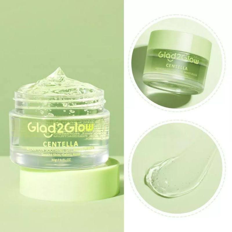 Jual Glad2Glow Centella Allantoin Soothing Gel moisturizer 30g & 55g Shopee Indonesia