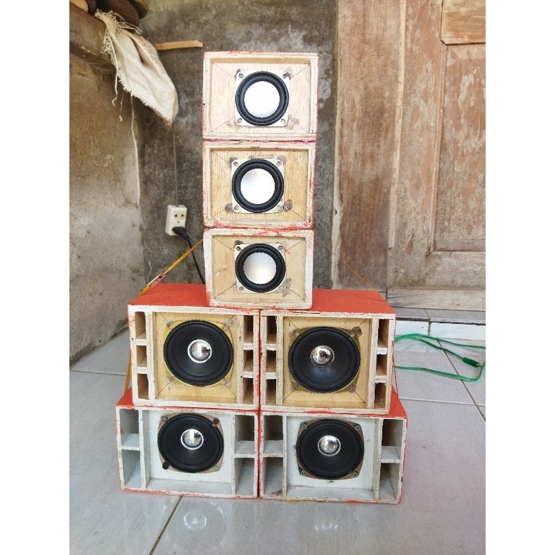 Jual MINIATUR SOUND SYSTEM 1 SET POWER 2 AMPER SIAP BUNYI SPEK MINIATUR ...