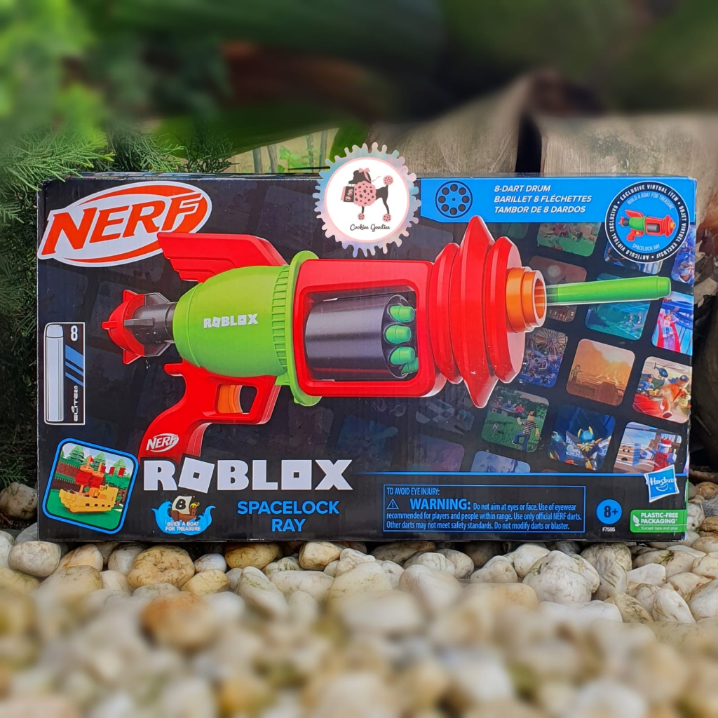 Jual Nerf Roblox Spacelock Ray Blaster | Shopee Indonesia