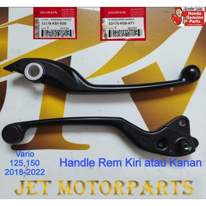 Jual Handle Rem Kiri atau Kanan Vario 125 150 2018-2022 Asli atau Ori