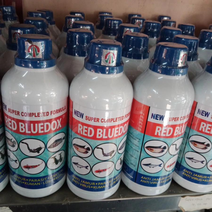 Jual Obat Ikan Hias Red Bluedox Anti Bakteri Jamur Parasit Virus ...