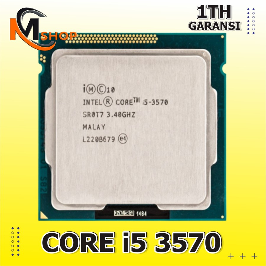 Jual Processor Intel Core I5 3570 3.40GHz LGA 1155 Ivy Bridge Generasi ...